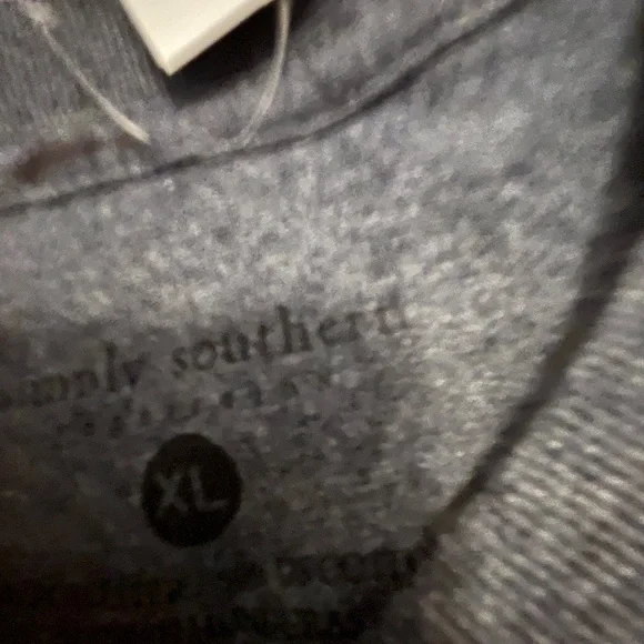 Simply Southern “You Are Enough Just As You Are. Heather Gray T-Shirt. Size XL - Picture 3 of 3